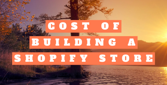 How much it costs to build a Shopify store.