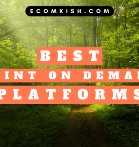 The best print-on-demand platforms